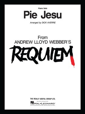 cover image of Pie Jesu--Piano Solo